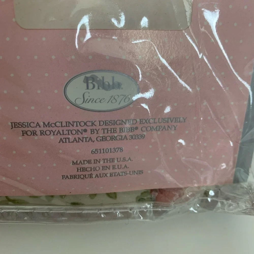 NIP Jessica McClintock Floral Pillow Sham X1
